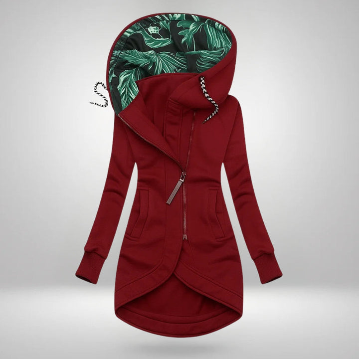 Margherita | Cappotto Invernale Lungo Trapuntato con Cappuccio