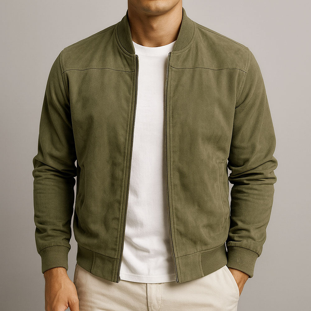 Theo | Handcrafted Suede Jacket