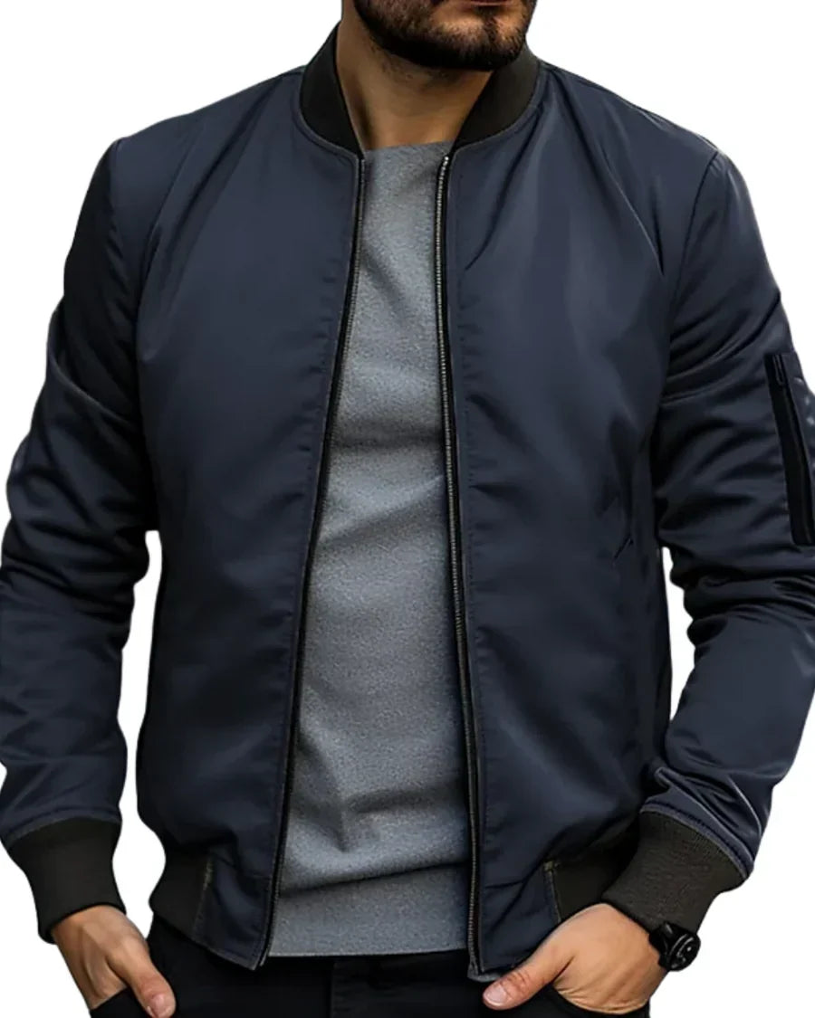 James | Classic, Elegant Bomber Jacket