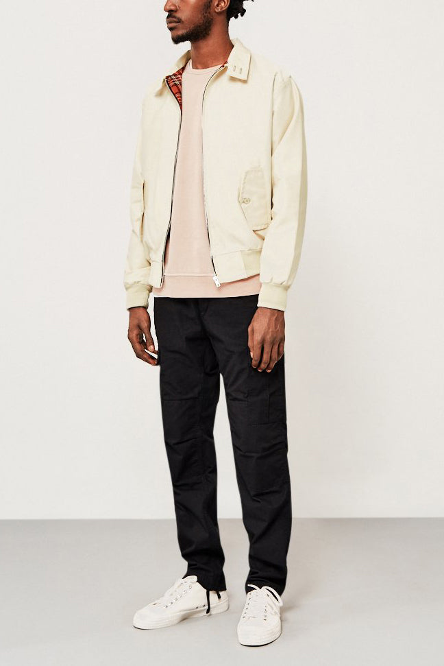 Harryson | Harrington jacket with tartan lining