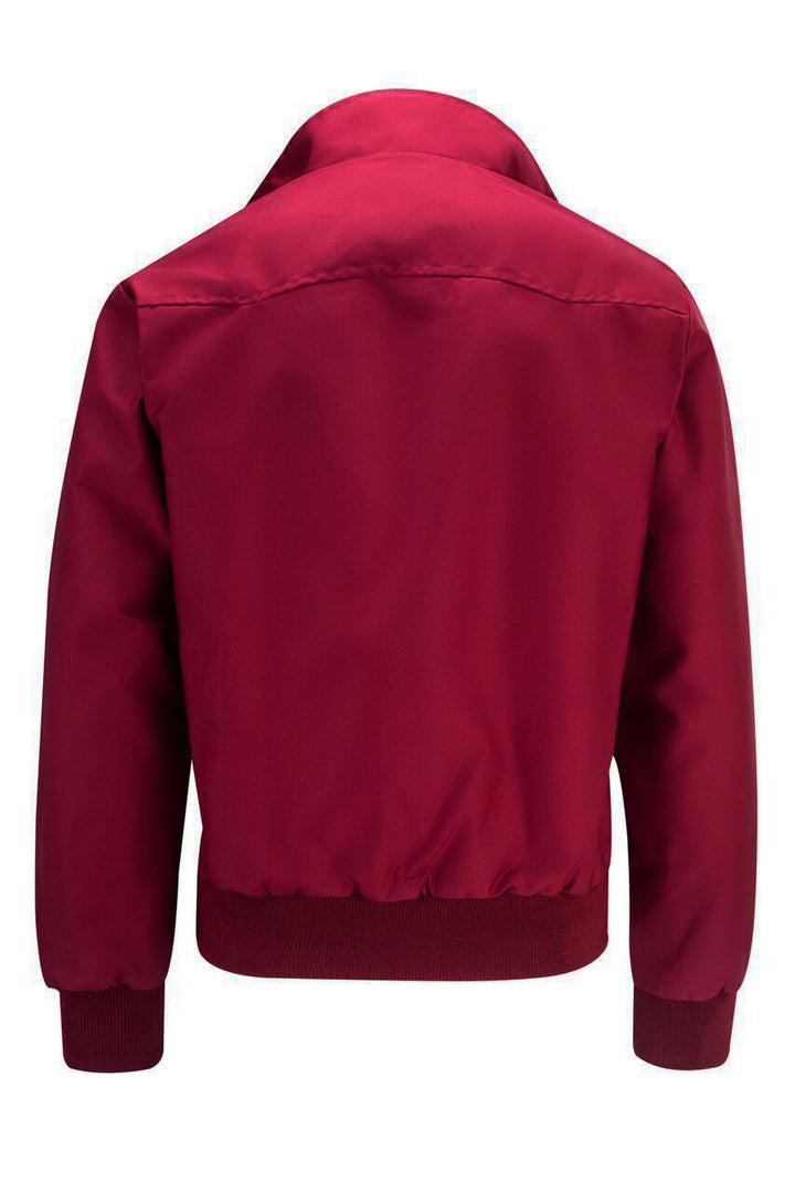 Harryson | Harrington jacket with tartan lining