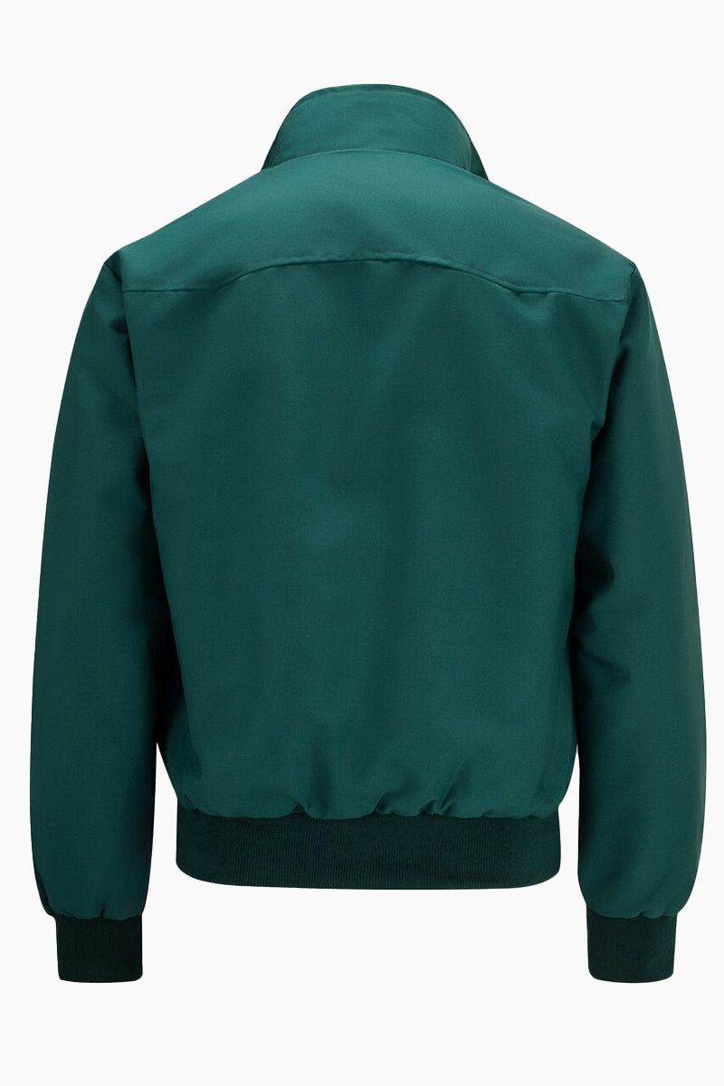 Harryson | Harrington jacket with tartan lining