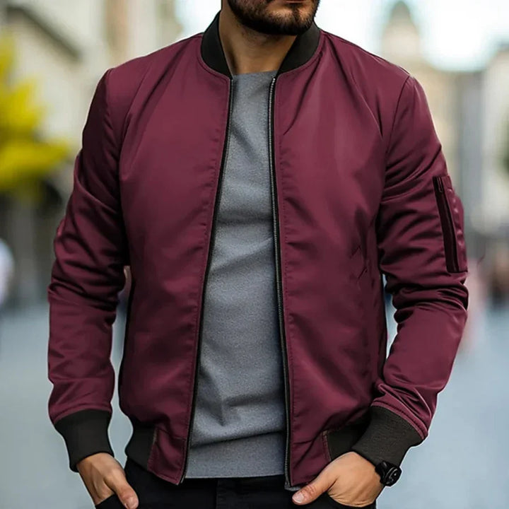 James | Classic, Elegant Bomber Jacket