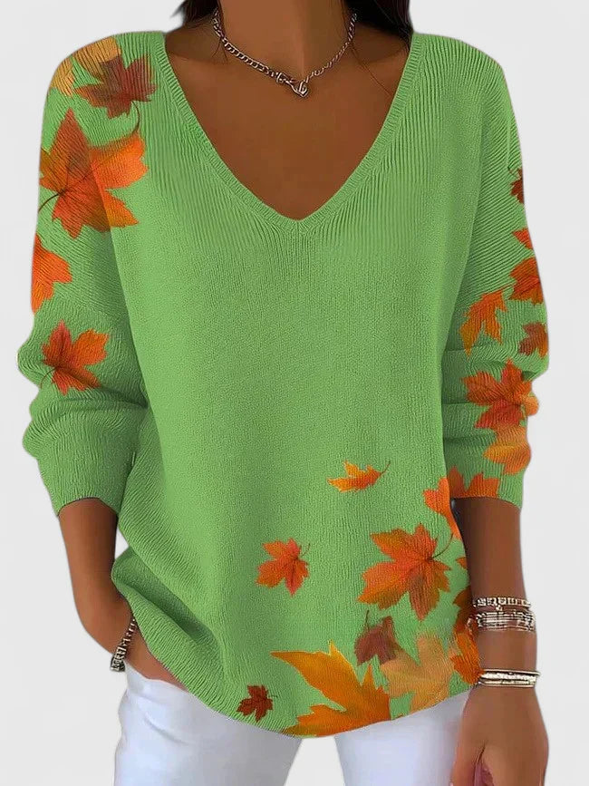 Sera™ | Maglione elegante con scollo a V