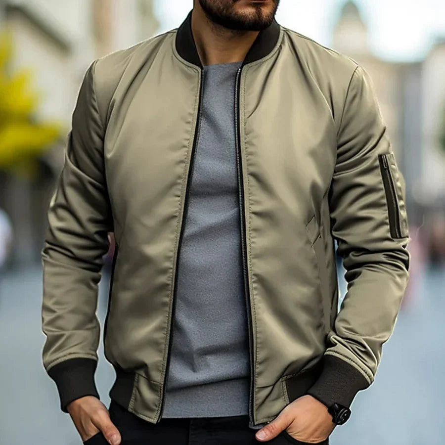 James | Classic, Elegant Bomber Jacket