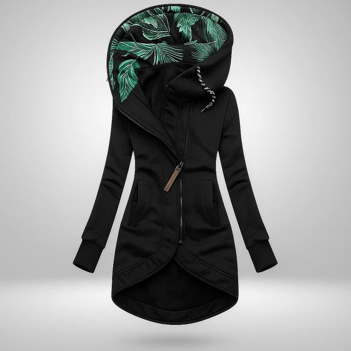 Margherita | Cappotto Invernale Lungo Trapuntato con Cappuccio
