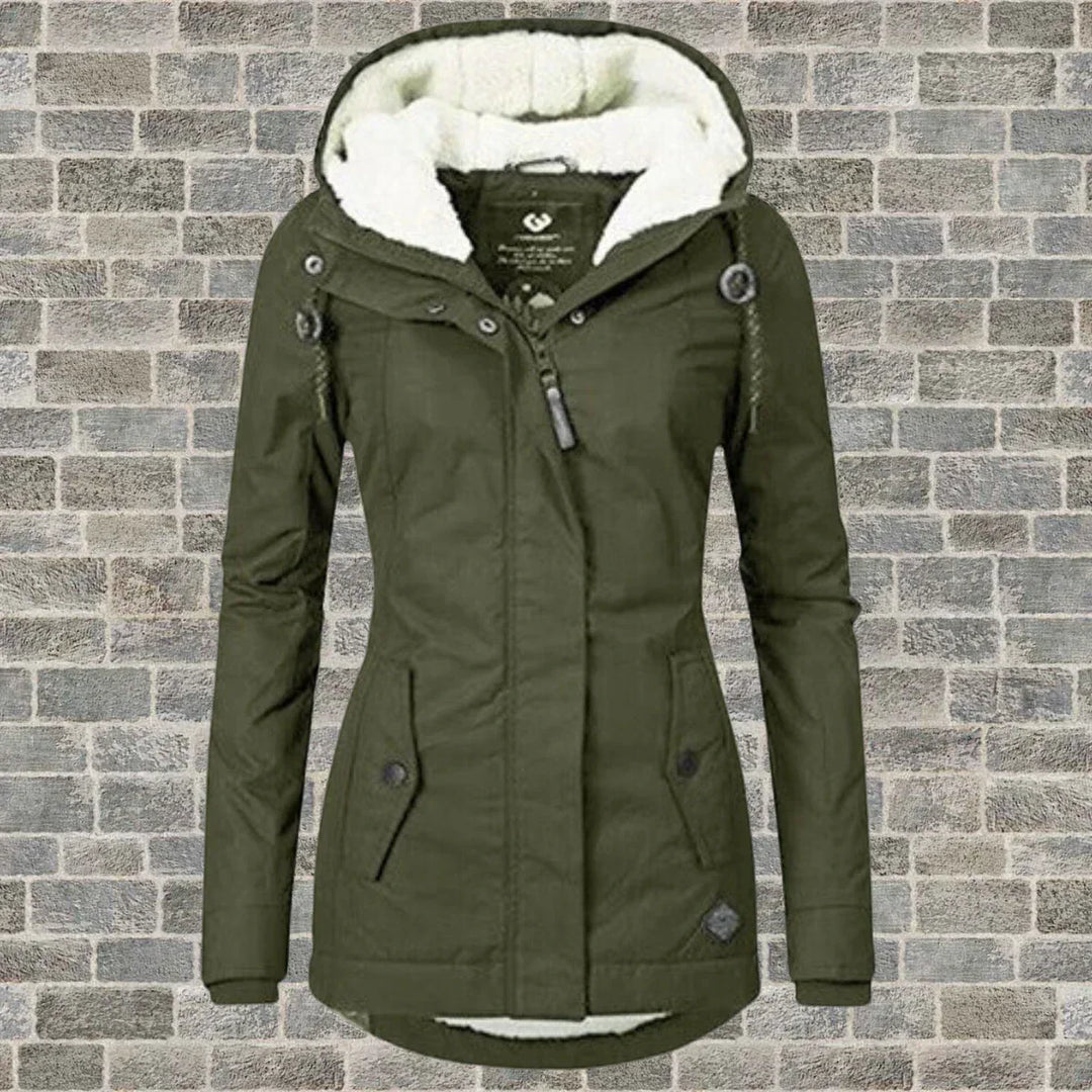 Anne | Warm Waterproof Hooded Jacket.