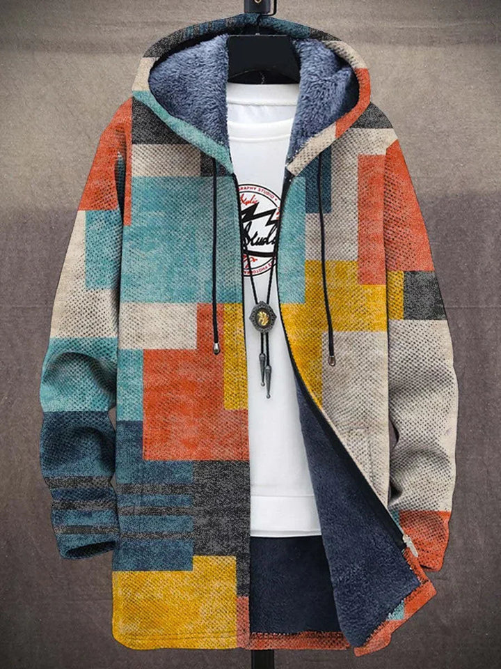 VIVIENNE | Cardigan artistico con cappuccio