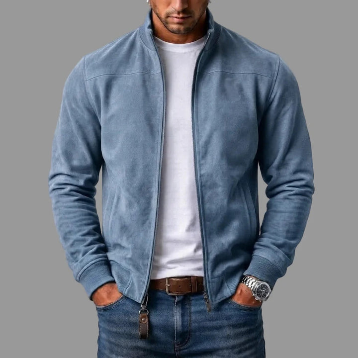 Harry | Suede bomber jacket