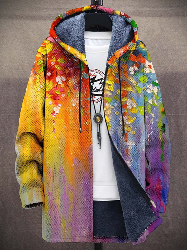 Cinzia | Cardigan Artistico con Cappuccio