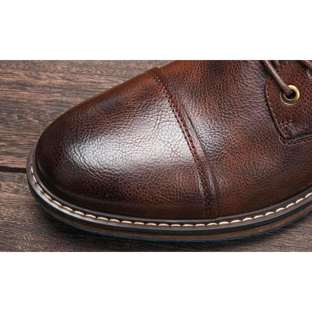 Valentino | Stivali Oxford Premium in Pelle Artigianale