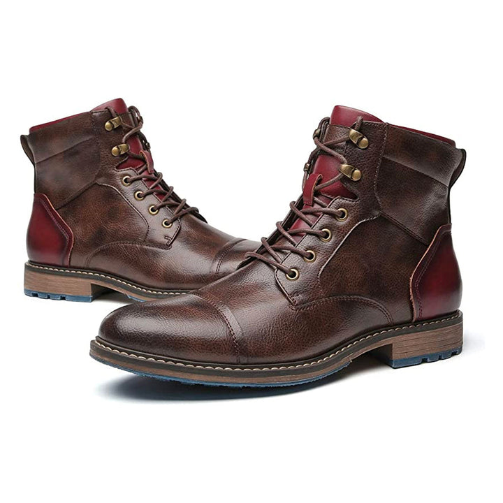 Valentino | Stivali Oxford Premium in Pelle Artigianale