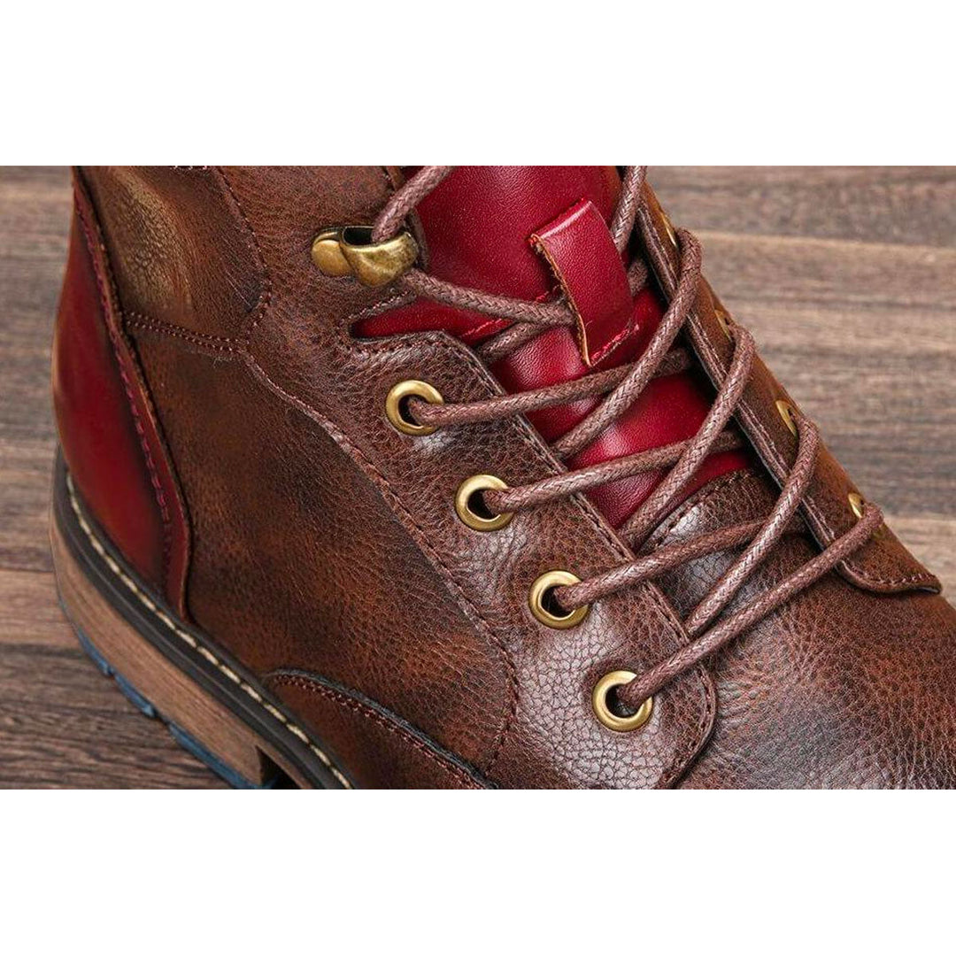 Valentino | Stivali Oxford Premium in Pelle Artigianale
