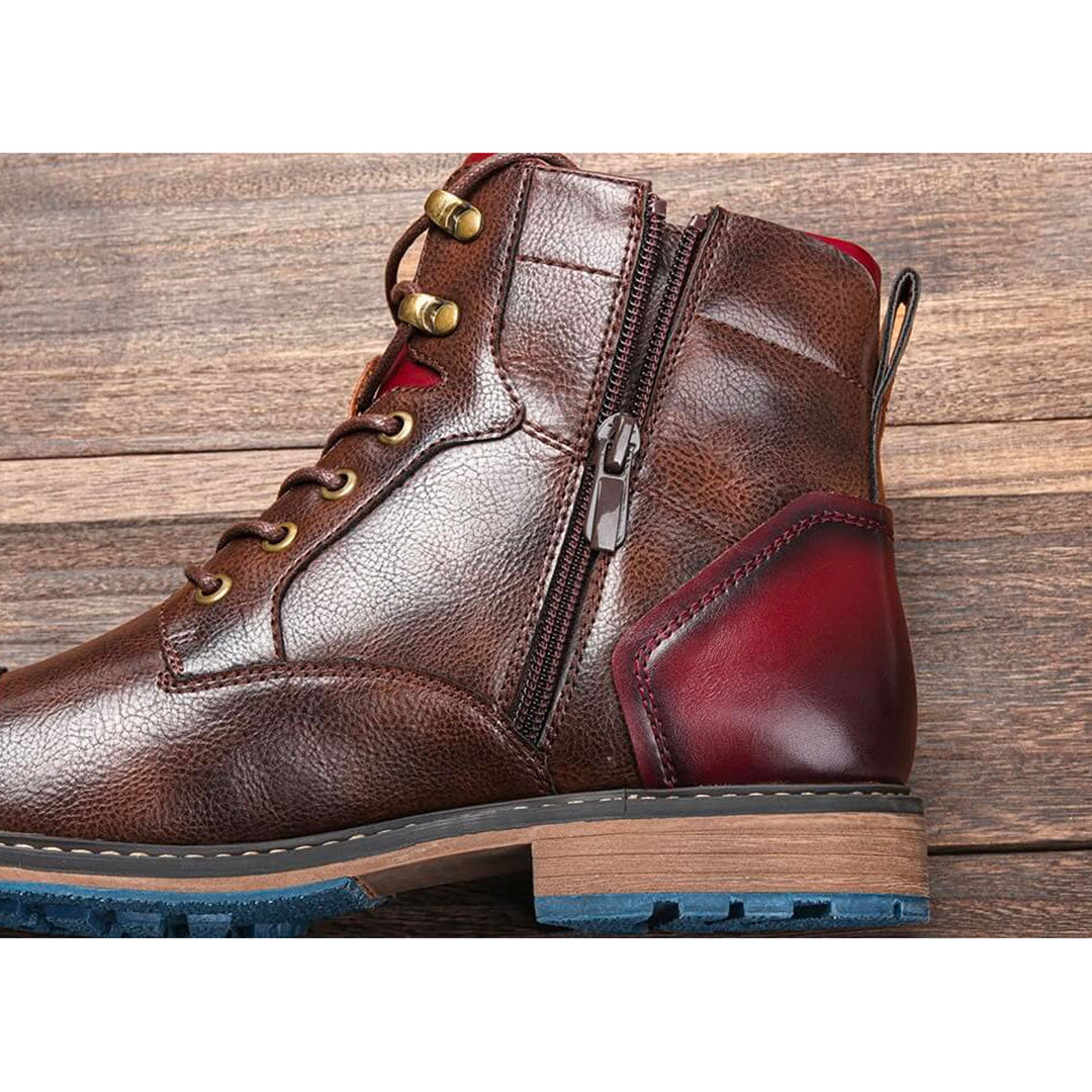 Valentino | Stivali Oxford Premium in Pelle Artigianale