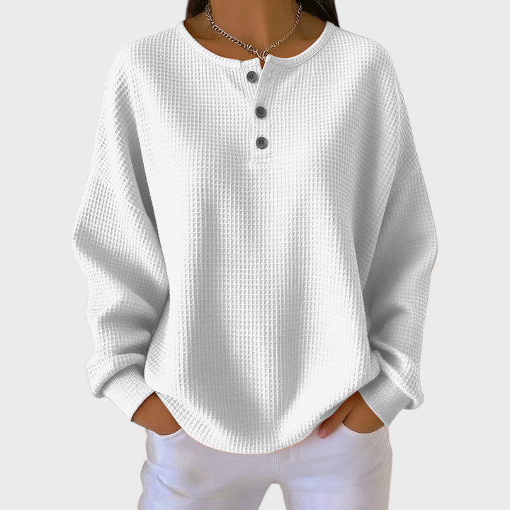 Noemi | Maglione Morbido in Maglia Traforata