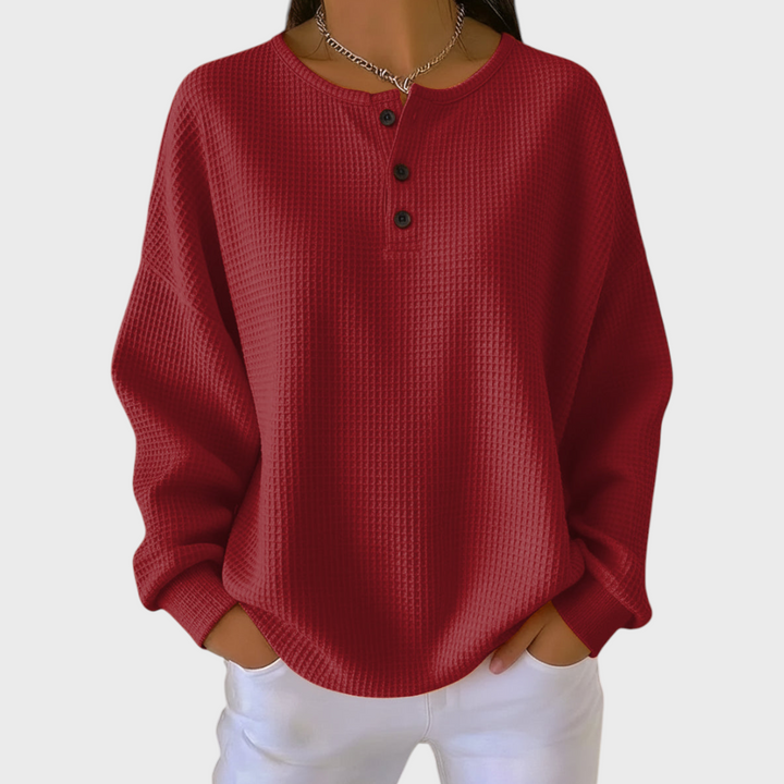 Noemi | Maglione Morbido in Maglia Traforata