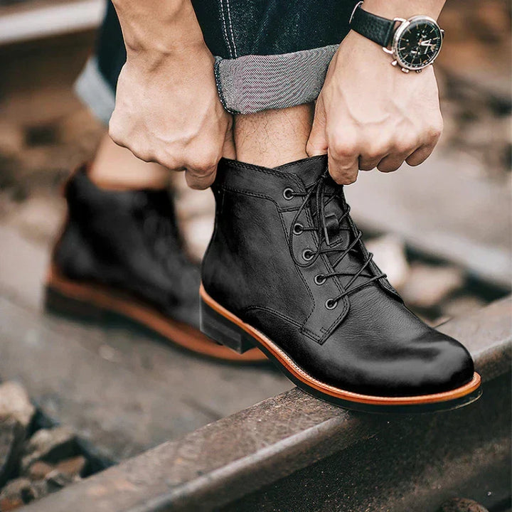 Stefano | Stivali Alti in Pelle