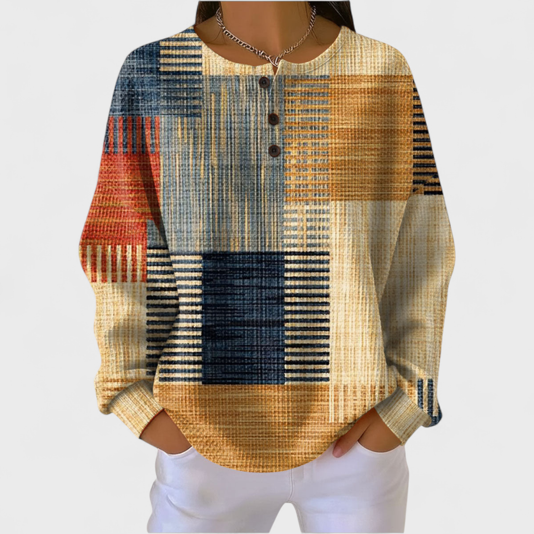 Ludovica | Maglione Patchwork Multicolore