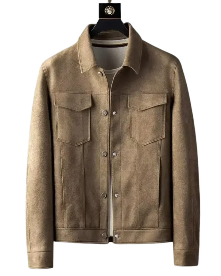 Thomas | Elegant Leather-Effect Jacket