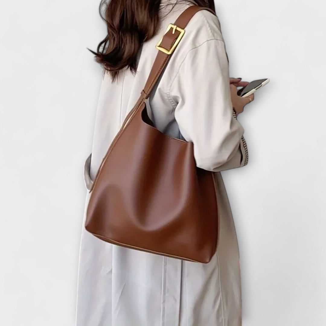 Alessandra | Borsa a Spalla Elegante con Tracolla Ampia