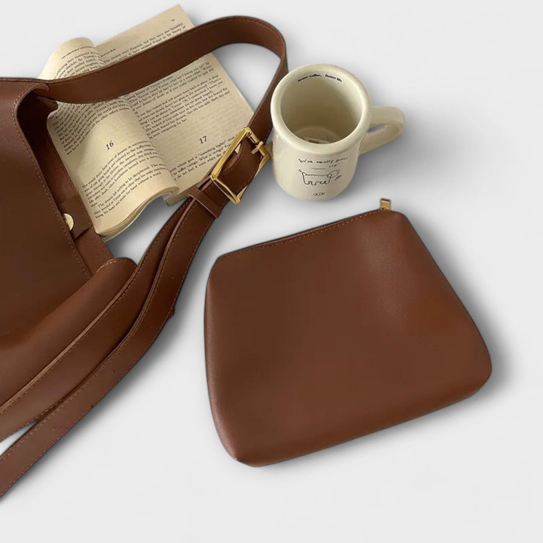 Alessandra | Borsa a Spalla Elegante con Tracolla Ampia