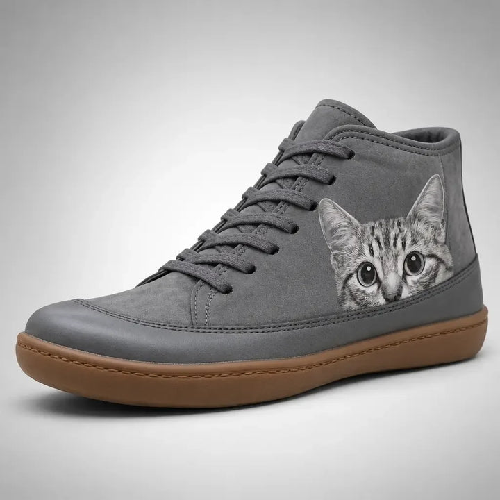Teresa | Sneakers con Stampa di Gatti e Comfort Quotidiano
