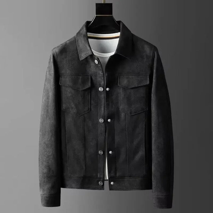 Thomas | Elegant Leather-Effect Jacket