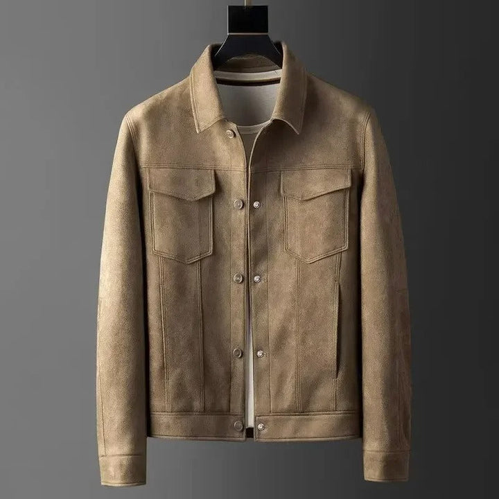Thomas | Elegant Leather-Effect Jacket