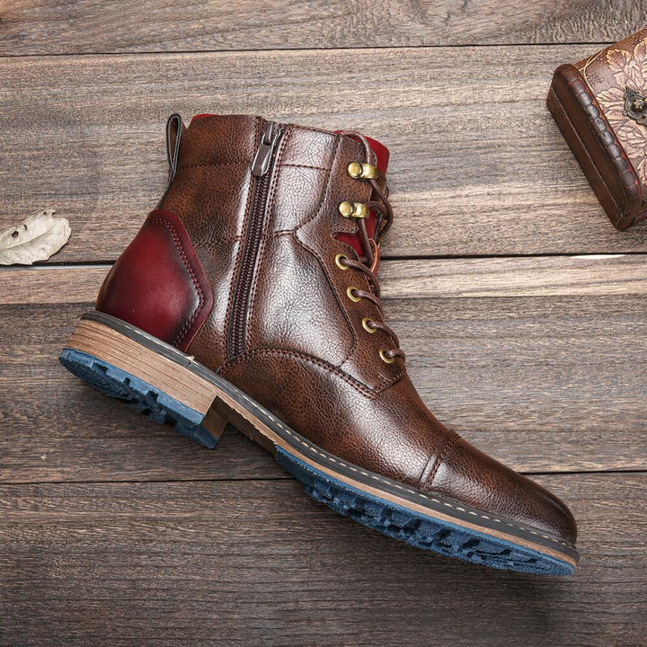 Valentino | Stivali Oxford Premium in Pelle Artigianale