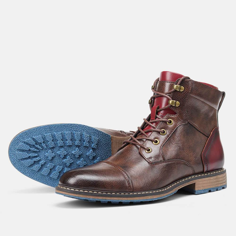 Valentino | Stivali Oxford Premium in Pelle Artigianale