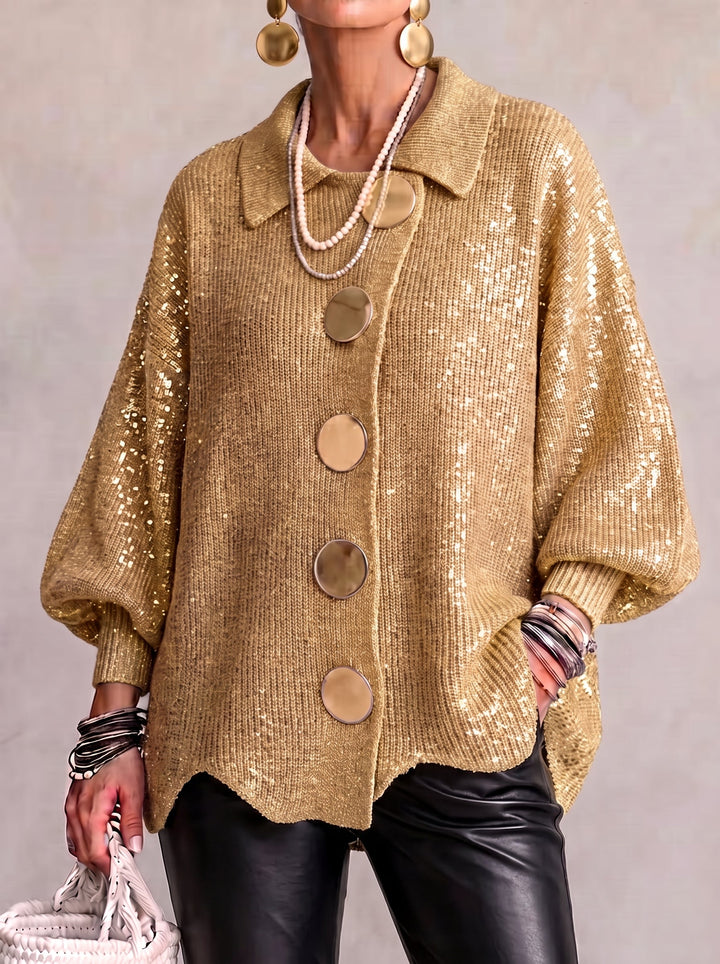 Isadora | Oversized Button Cardigan