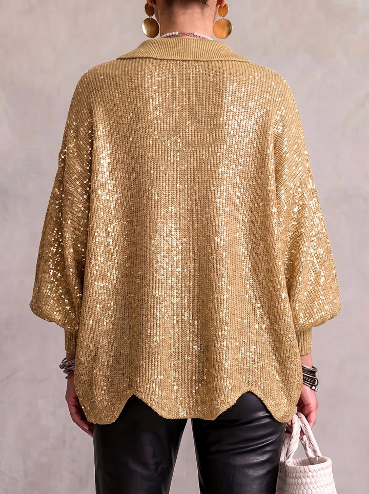 Isadora | Oversized Button Cardigan