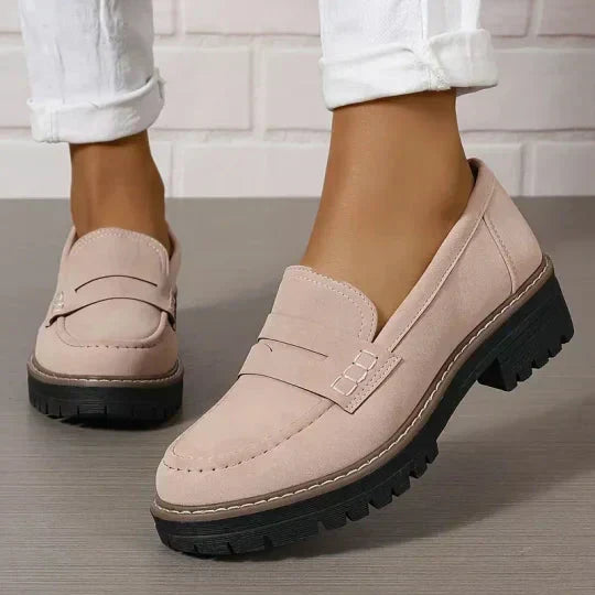 Donatella | Mocassini Comfort con Suola Rialzata